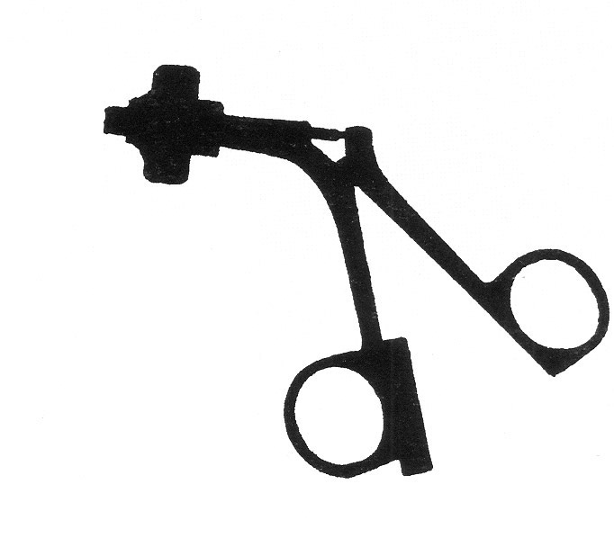 İZOLELİ ENDO  KAVRAMA FORSEPS B MODEL SAP ÇAP: 5MM L:43CM